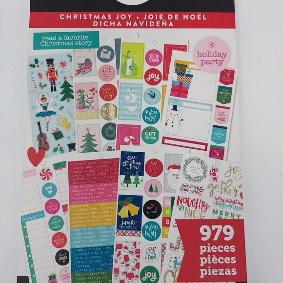 NEW The Happy Planner 'Christmas Joy' Sticker Sheets - Picture 3 of 5